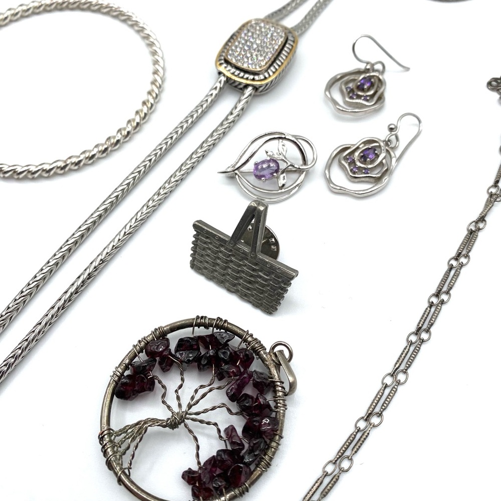 Jewelry Lot of Vintage to Modern Wearable Jewelry - Picture 6 of 13
